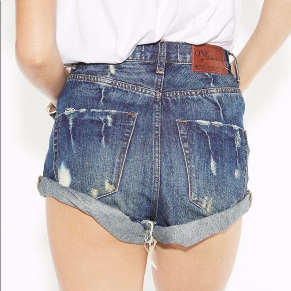 One Teaspoon Pants - One Teaspoon high waisted Bandits size 24